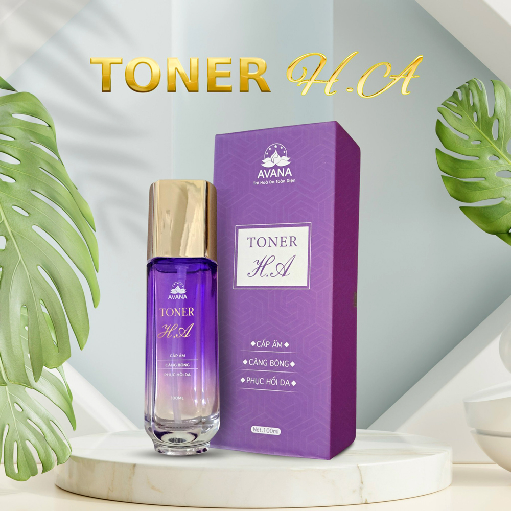 Nước hoa hồng Toner HA Avana